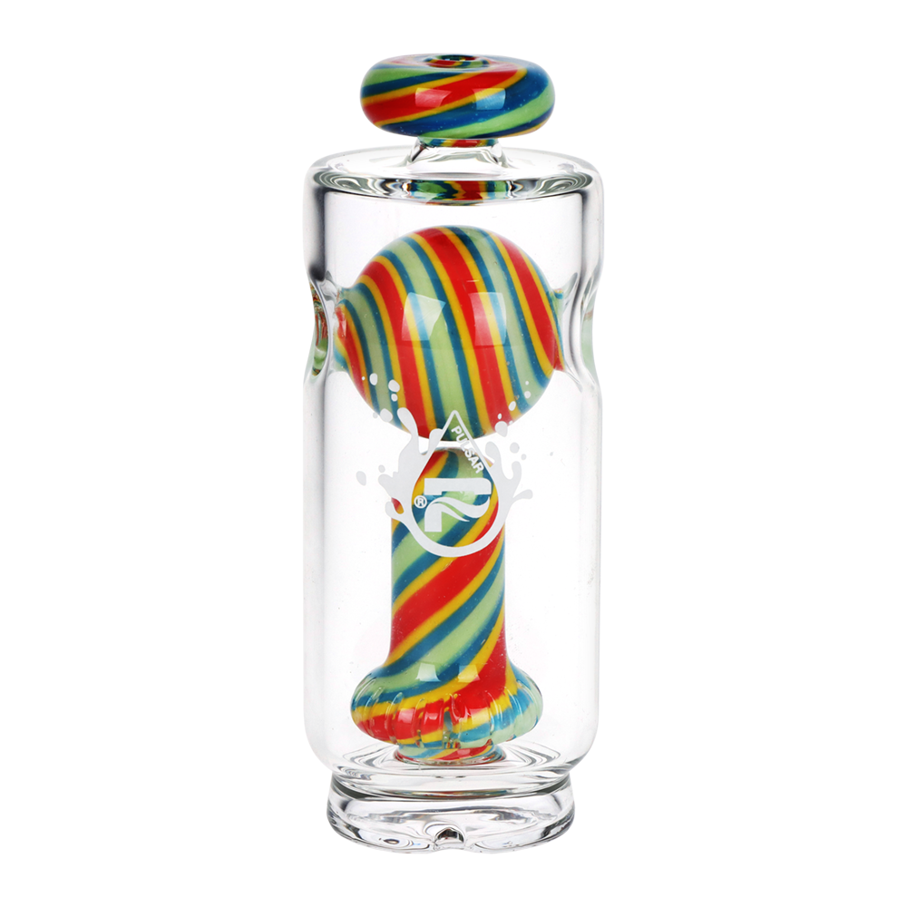 Pulsar Kandyland Puffco Peak - Diseño colorido con doble percolador