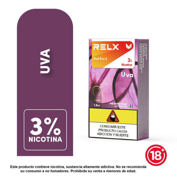 Cápsula RELX Pod Pro sabor Uva