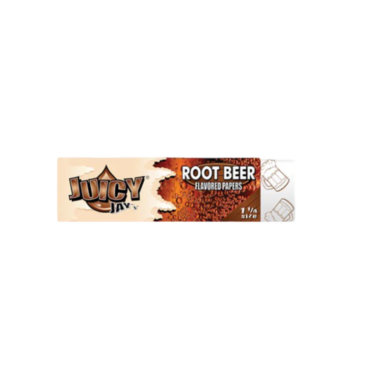 Juicy Jay’s Root Beer 1¼ – Siente el sabor espumoso y dulce del clásico americano