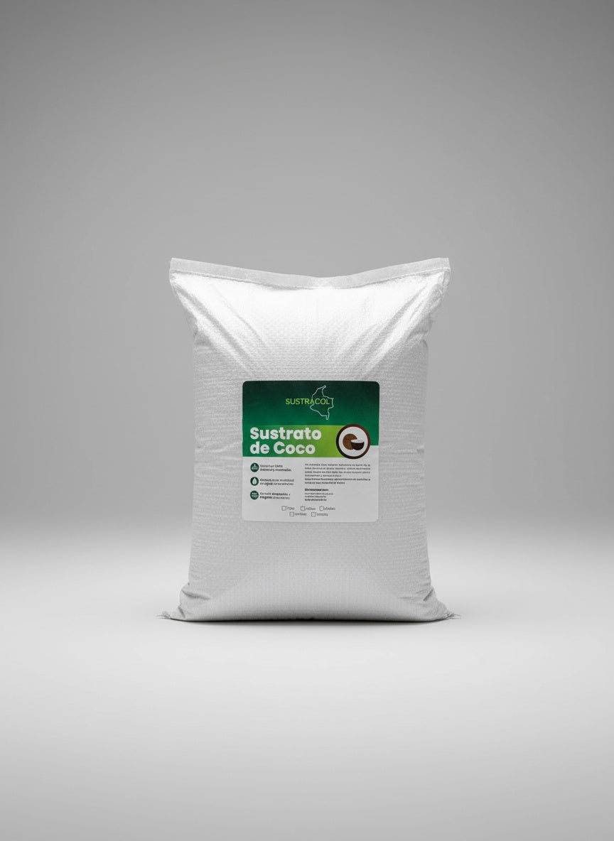 Fibra de Coco Sustracol – El Sustrato Que Multiplica el Crecimiento de Tus Raíces