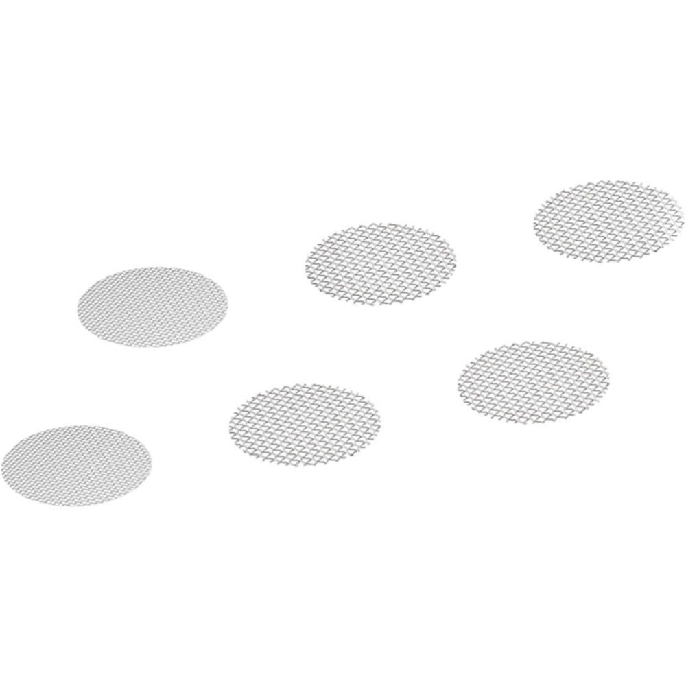 Screen Set Small Storz Bickel 6 mallas 15mm vista perspectiva coarse normal acero inoxidable