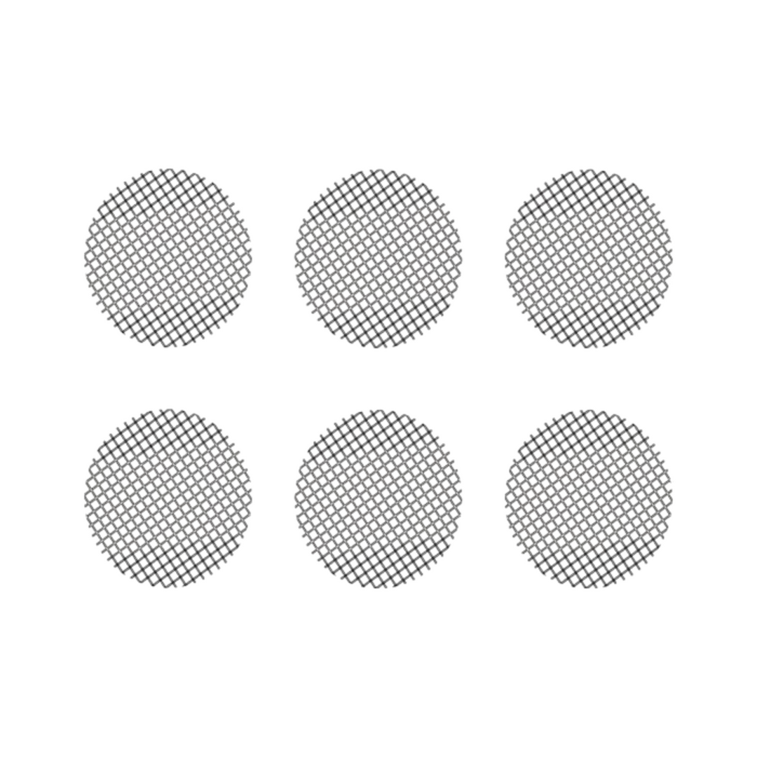 Screen Set Small Storz Bickel 6 mallas coarse 15mm vista cenital acero inoxidable