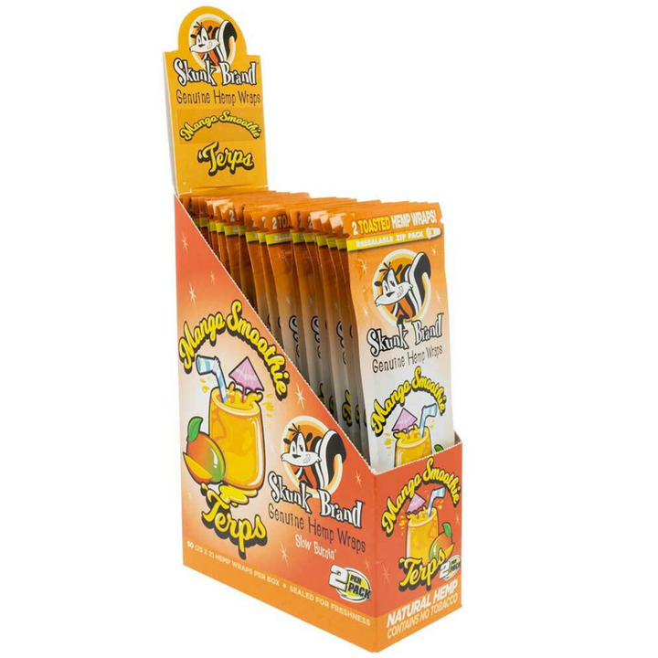 Hemp Wrap Terpenos Mango Smoothie - Skunk Brand