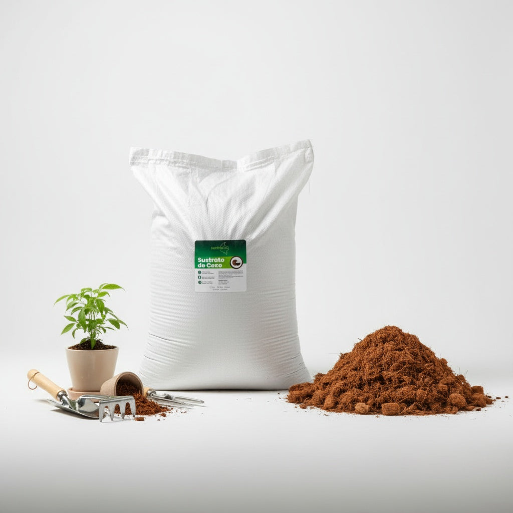 Fibra de Coco Sustracol – El Sustrato Que Multiplica el Crecimiento de Tus Raíces