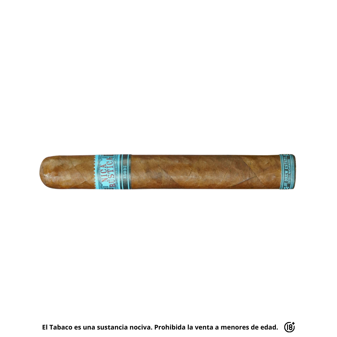 Puro Nica Rustica Adobe Gordo Nicaragua de Drew Estate en vista horizontal.