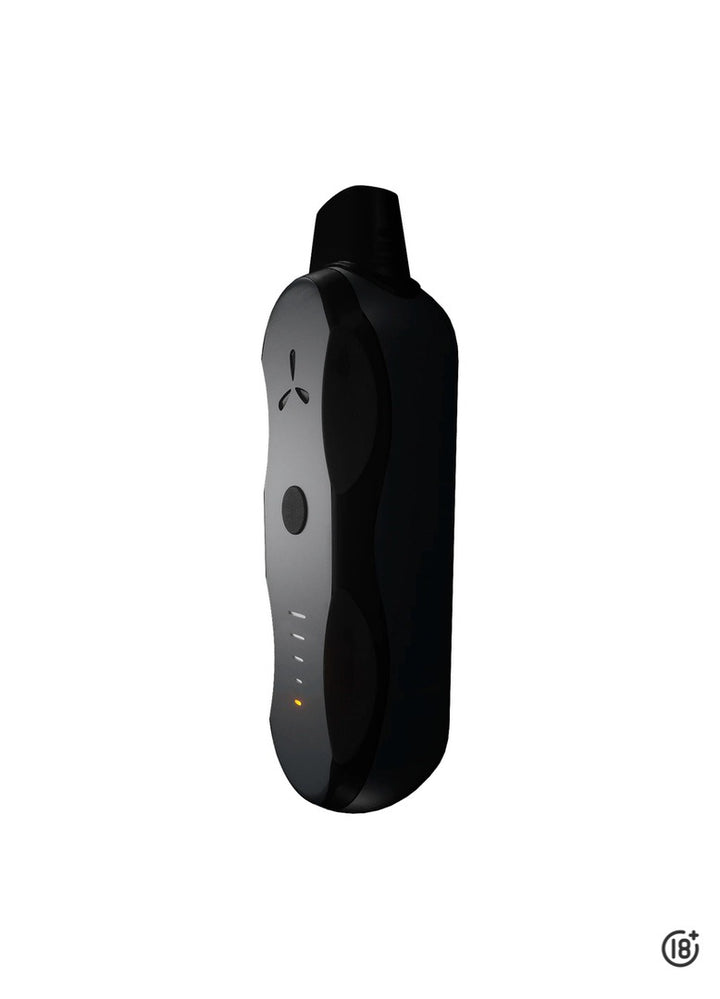 Vaporizador Airvape XS GO vista lateral portátil y ergonómico