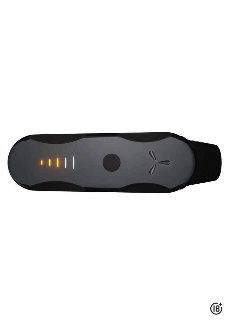 Vaporizador Airvape XS GO frontal con boquilla y controles visibles
