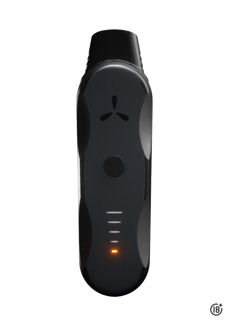 Vaporizador herbal Airvape XS GO color negro con indicador LED encendido
