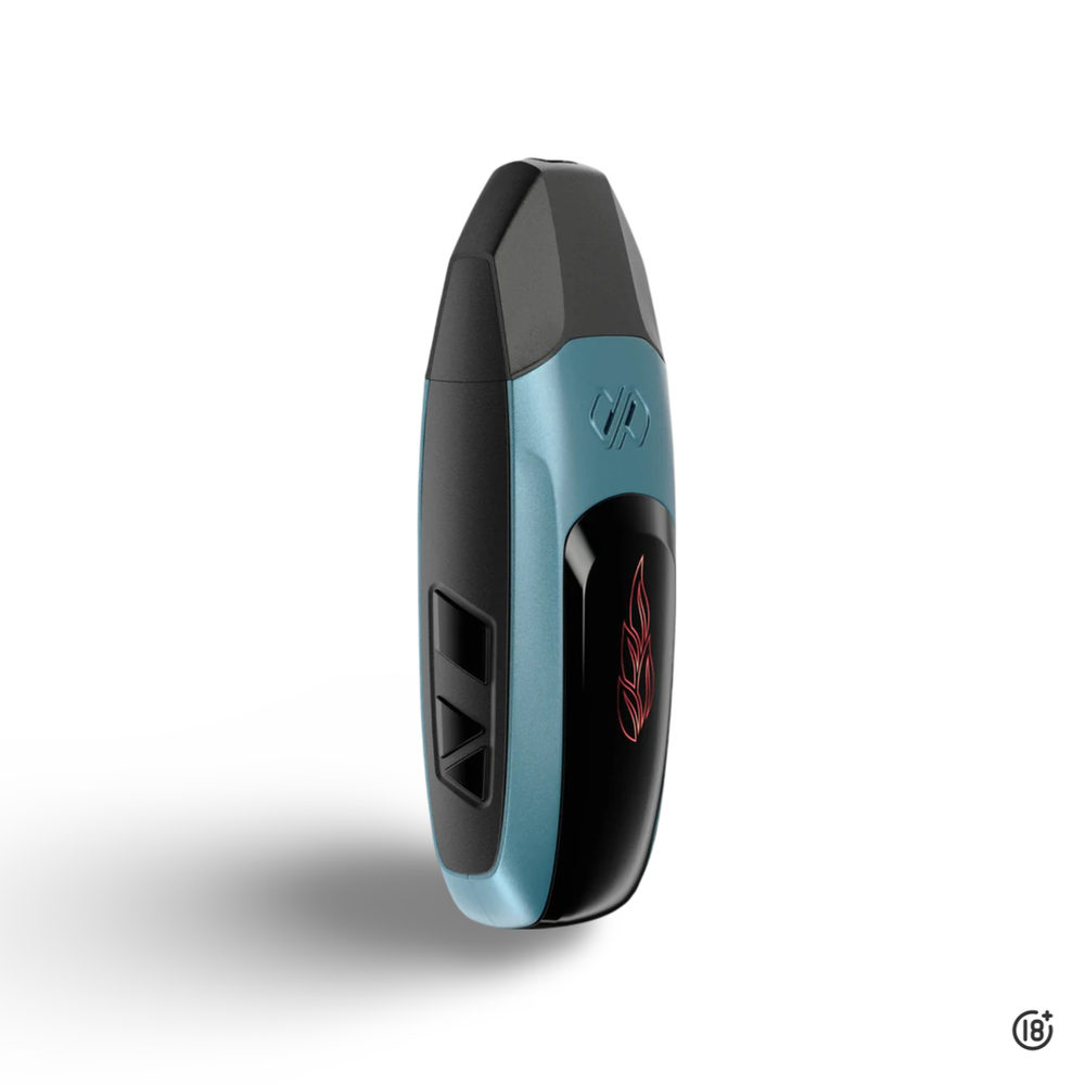 Vaporizador herbal Boundless Vexil color negro vista frontal en Bloommart Colombia
