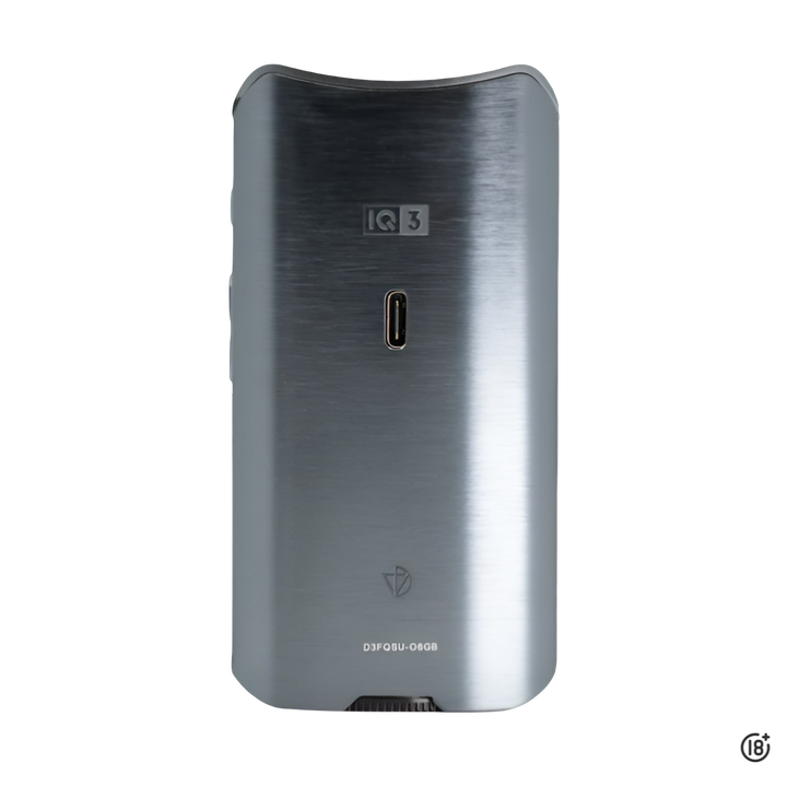 Vaporizador DaVinci IQ3 con diseño metálico de última generación y control de temperatura preciso.