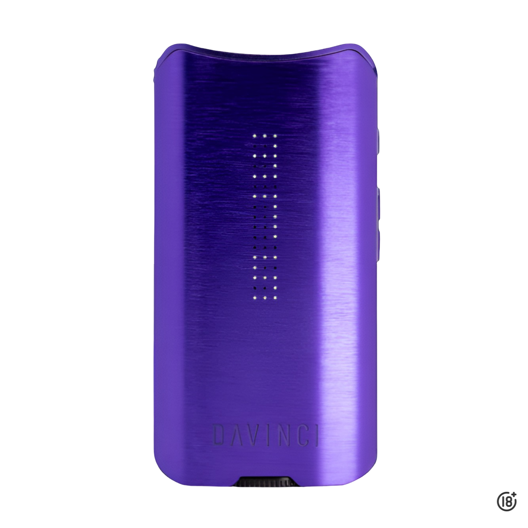 Vaporizador DaVinci IQ3 en color morado, edición especial con cámara de cerámica.