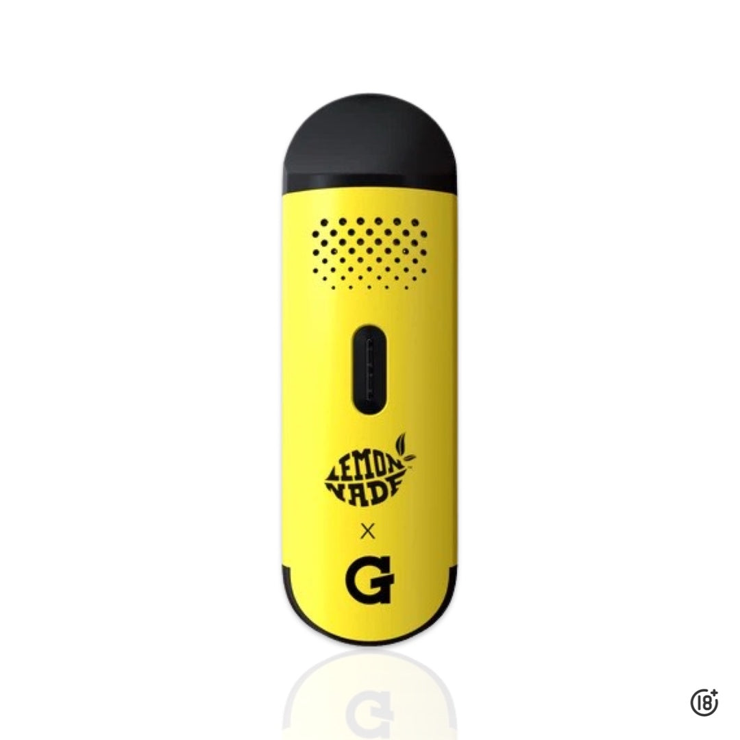 Vaporizador herbal G Pen Dash color lemonade  vista frontal en Colombia