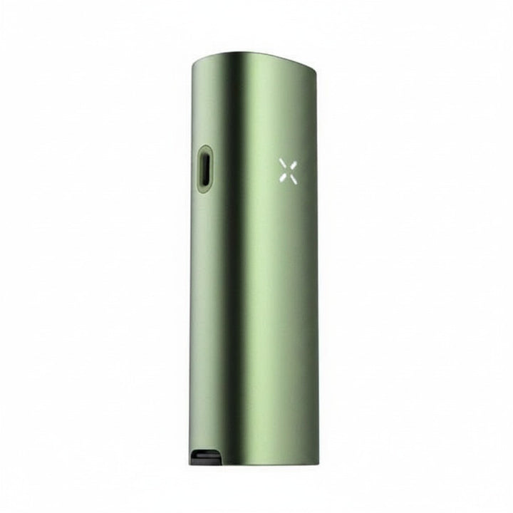 Vaporizador PAX 4 Greenstone — vista lateral detalle aluminio anodizado