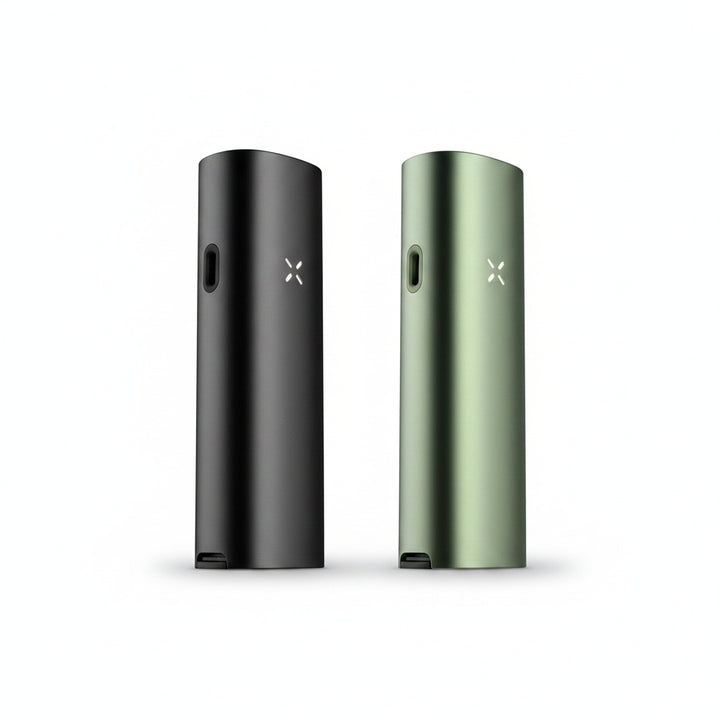 Vaporizador PAX 4 — colores Onyx y Greenstone lado a lado