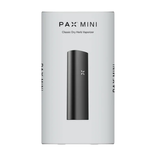 Empaque oficial del vaporizador PAX Mini Onyx Colombia