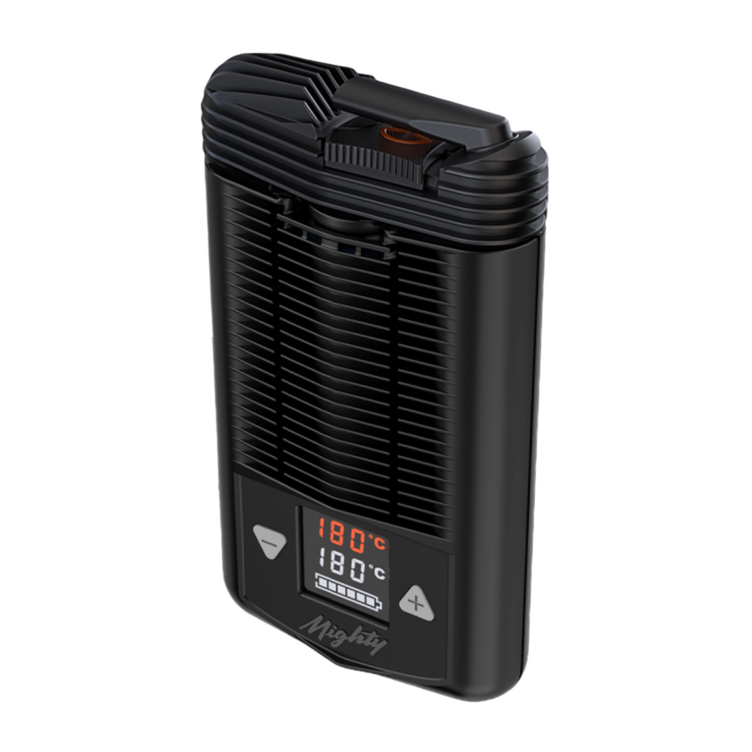 Vaporizador portátil Mighty con pantalla LCD y control de temperatura digital