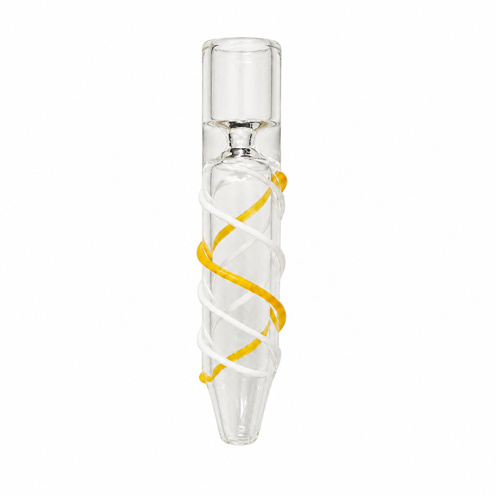 Pipa Chillum Clásica de vidrio