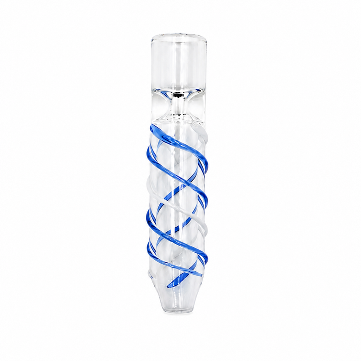 Pipa Chillum Clásica de vidrio