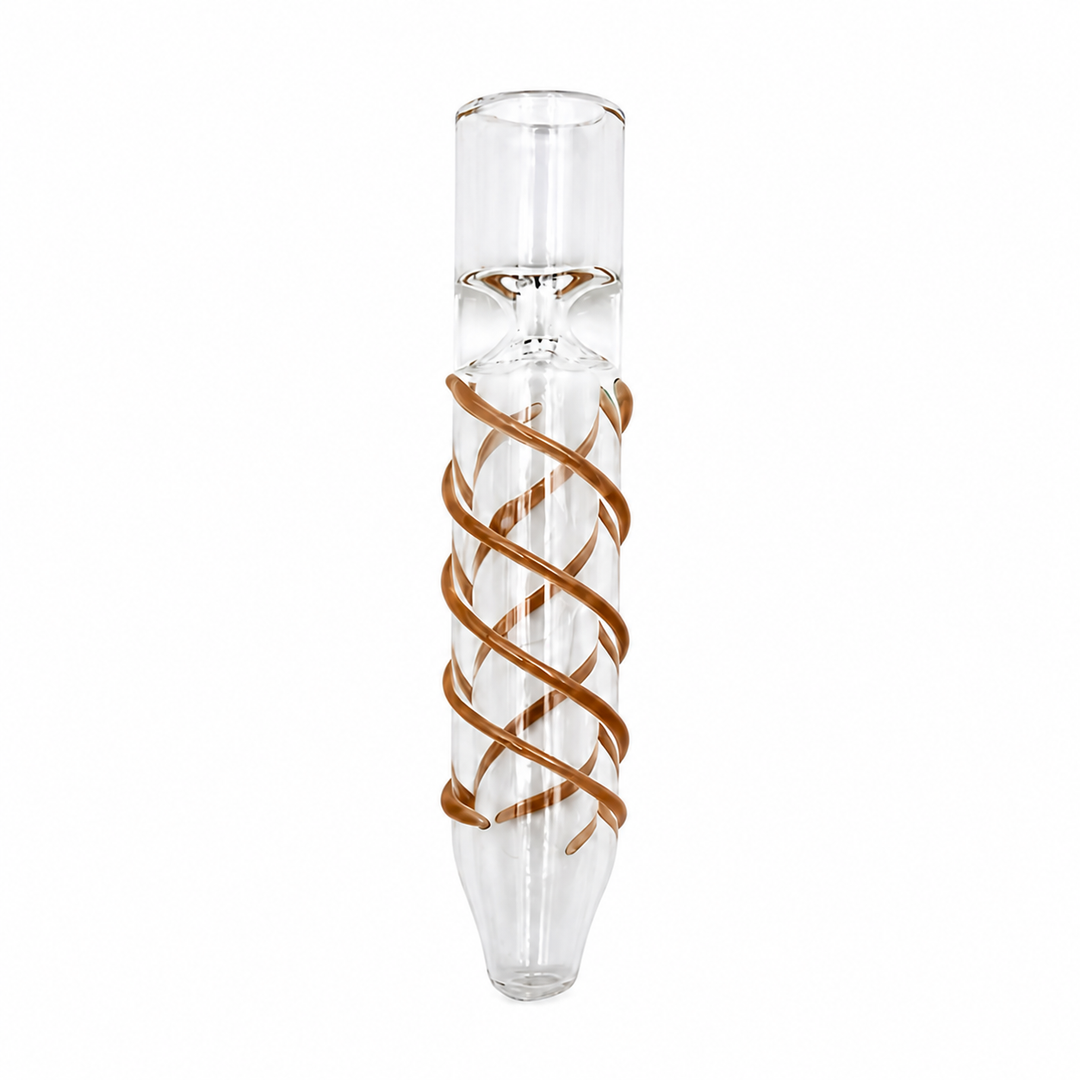 Pipa Chillum Clásica de vidrio