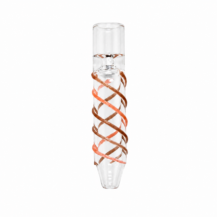 Pipa Chillum Clásica de vidrio