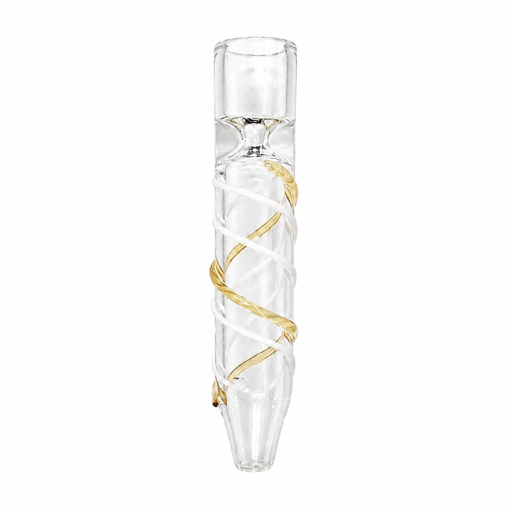 Pipa Chillum Clásica de vidrio