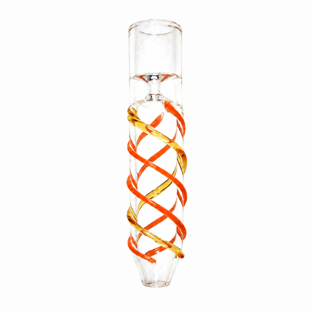 Pipa Chillum Clásica de vidrio