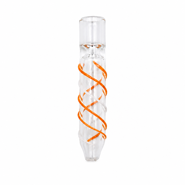 Pipa Chillum Clásica de vidrio