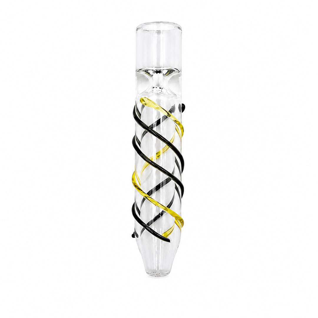 Pipa Chillum Clásica de vidrio