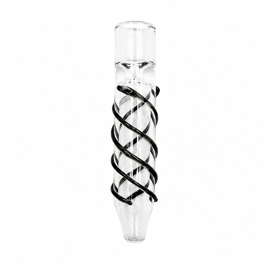 Pipa Chillum Clásica de vidrio