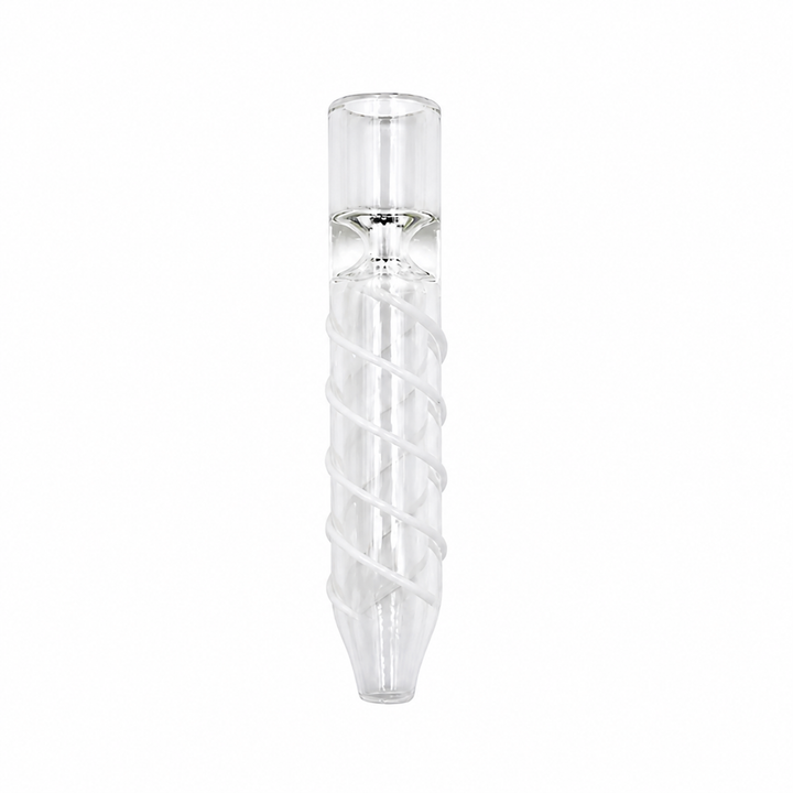 Pipa Chillum Clásica de vidrio