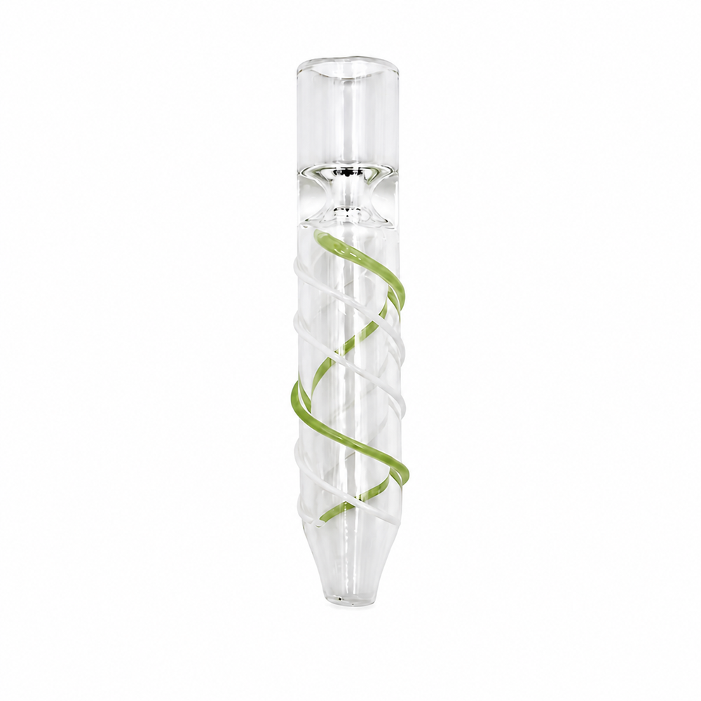 Pipa Chillum Clásica de vidrio