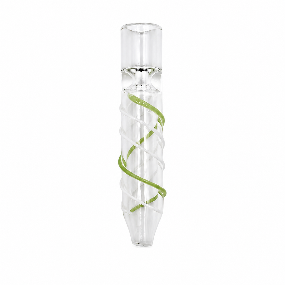 Pipa Chillum Clásica de vidrio
