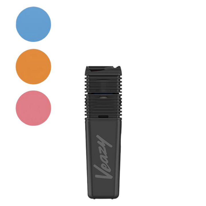 VEAZY Storz Bickel Alluring Black vaporizador portatil hierbas secas vista frontal