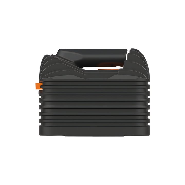 Cooling Unit VENTY Storz Bickel vista trasera cap lock naranja carcasa doble pared
