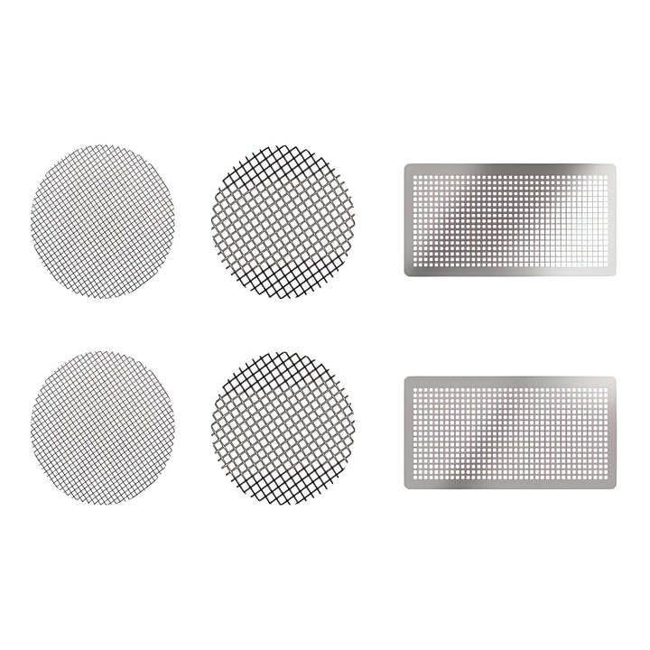 Screen Set VENTY Storz Bickel 6 mallas vista cenital normal coarse cooling unit acero inoxidable