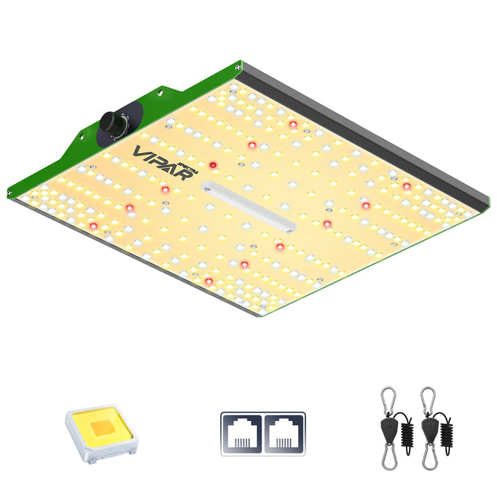 Panel LED ViparSpectra P1000 100W de cultivo indoor para carpa 60×60