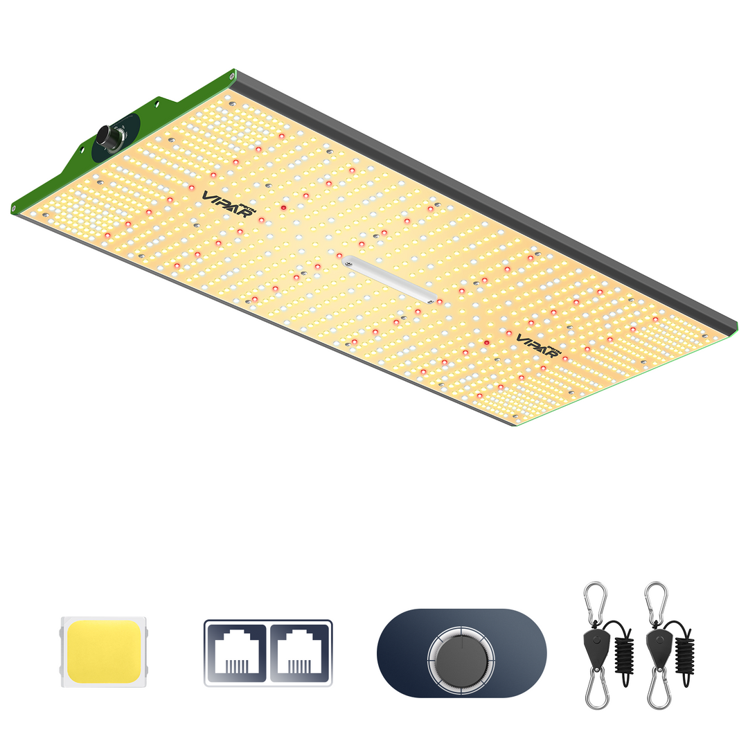 Panel LED ViparSpectra P2000 250W de cultivo indoor para carpas grandes