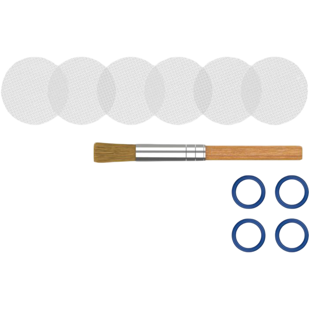 Wear &amp; Tear Set para Volcano Hybrid | Mallas, Cap Rings y Cepillo — Storz &amp; Bickel