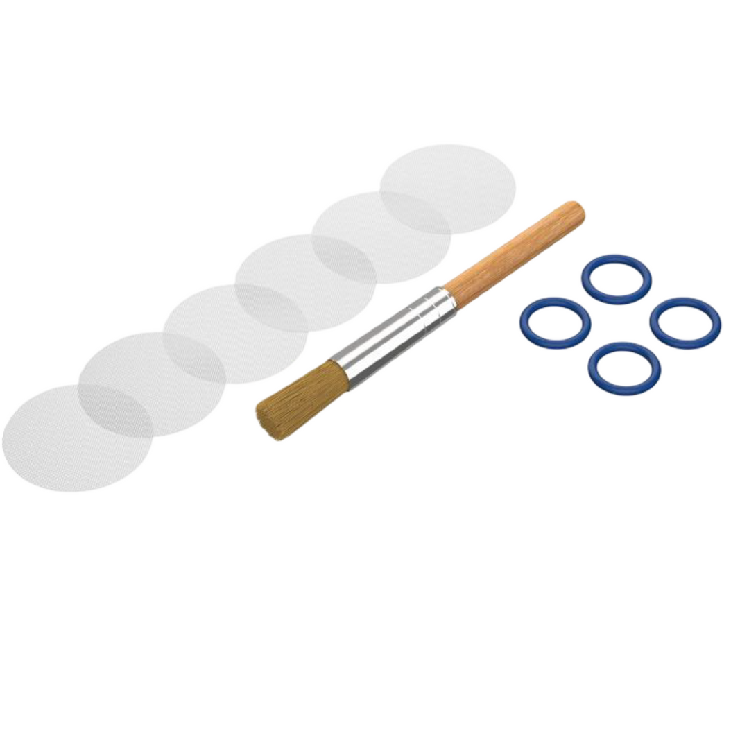 Wear & Tear Set para Volcano Hybrid | Mallas, Cap Rings y Cepillo — Storz & Bickel