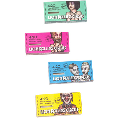 Lion Rolling Circus (Transparent Cellulose 420) - 1 1/4 - Bloommart Colombia