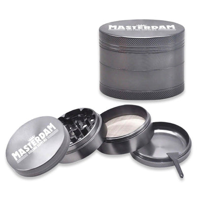 Grinder Masterdam 4 piezas - Aluminio