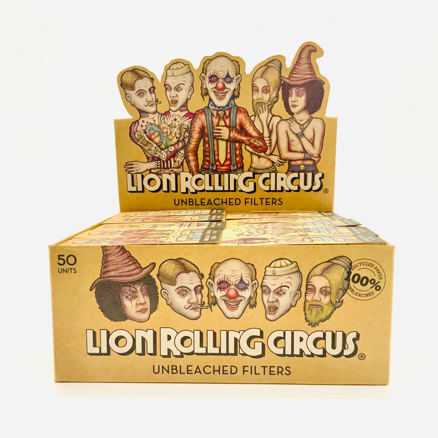 Libreta de filtros Natural - Lion Rolling Circus - Bloommart Colombia