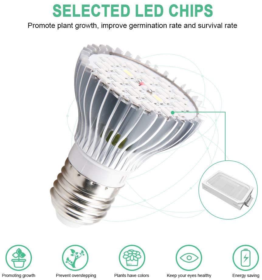 Bombilla LED 30W - Espectro Completo