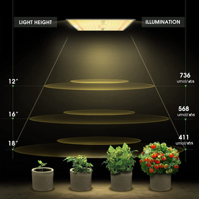 Panel LED 600W - Espectro Completo