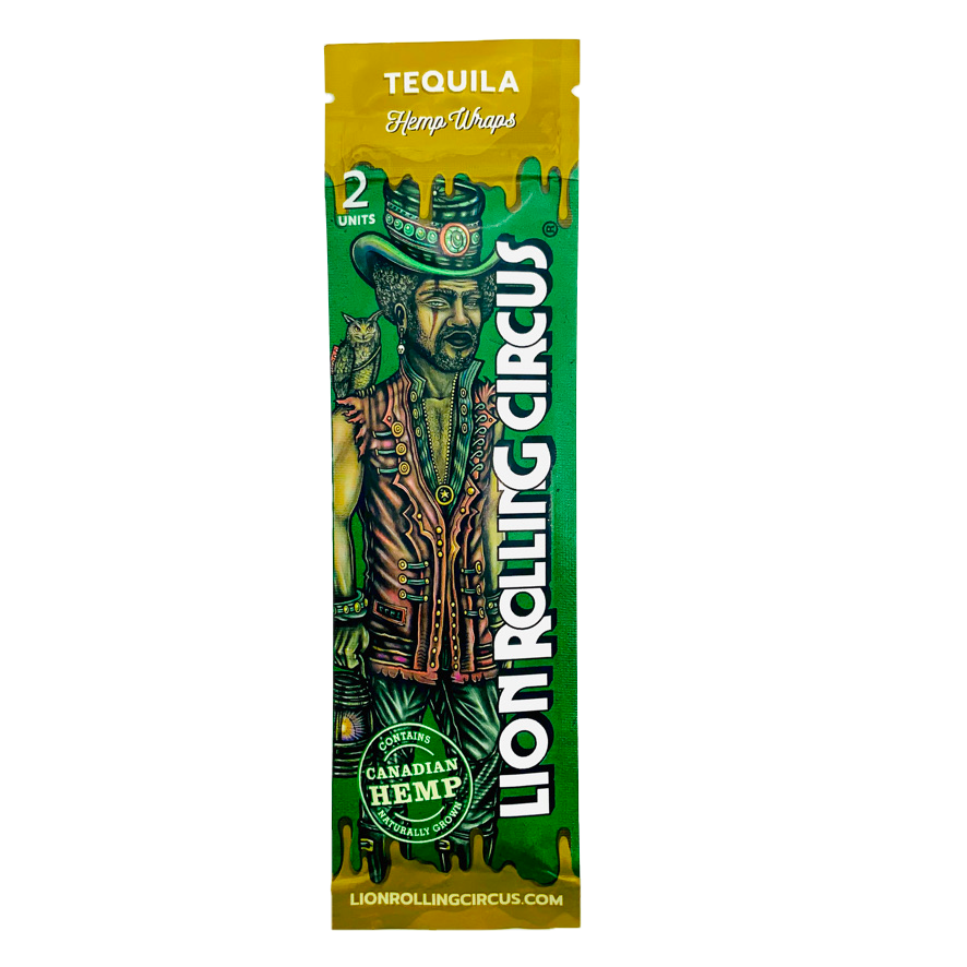 Hemp Wrap Tequila - Lion Rolling Circus - Bloommart Colombia