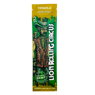 Hemp Wrap Tequila - Lion Rolling Circus - Bloommart Colombia