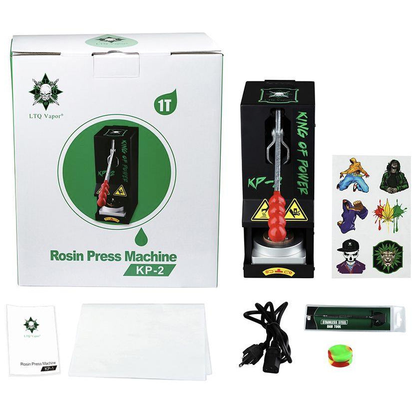 Prensa hidráulica para rosin LTQ KP-2 - 1 Tonelada - Bloommart Colombia