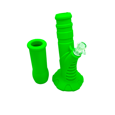 Bong de Silicona con filtro Verde - Bloommart Colombia