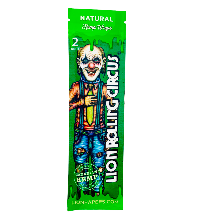 Hemp Wrap Natural - Lion Rolling Circus - Bloommart Colombia
