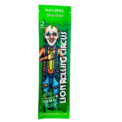Hemp Wrap Natural - Lion Rolling Circus - Bloommart Colombia